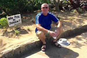 Don't pee in the garden, Steve